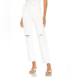 AGOLDE 90’s loose fit in color enamel size 26